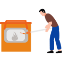 پیش‌نمایش فایل boy-is-lighting-up-fire-in-fireplace-10351931 از پک صنایع دستی