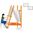 پیش‌نمایش فایل girl-is-making-cloth-10351949 از پک صنایع دستی