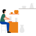 پیش‌نمایش فایل potter-is-making-vase-10351944 از پک صنایع دستی