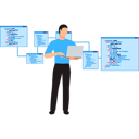 پیش‌نمایش فایل programmer-is-analyzing-his-code-10364418 از پک تست‌کننده نرم‌افزار