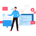 پیش‌نمایش فایل programmer-is-learning-different-computer-languages-10364401 از پک تست‌کننده نرم‌افزار