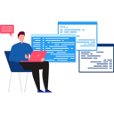 پیش‌نمایش فایل programmer-is-testing-his-code-10364404 از پک تست‌کننده نرم‌افزار