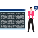 پیش‌نمایش فایل programmer-is-viewing-binary-code-10364408 از پک تست‌کننده نرم‌افزار