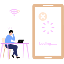 پیش‌نمایش فایل boy-loading-mobile-system-10333744 از پک شخصیت