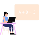 پیش‌نمایش فایل girl-studying-online-10333738 از پک شخصیت
