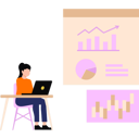 پیش‌نمایش فایل girl-working-on-business-chart-10333644 از پک شخصیت
