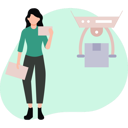 پیش‌نمایش فایل girl-received-parcel-by-drone-10341194 از پک افراد