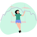 پیش‌نمایش فایل girl-swinging-10341148 از پک افراد