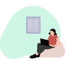 پیش‌نمایش فایل girl-using-laptop-10341171 از پک افراد