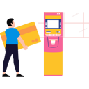 پیش‌نمایش فایل boy-withdrawing-money-from-the-atm-10375584 از پک فعالیت‌های روزمره