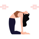 پیش‌نمایش فایل girl-doing-exercise-positions-10375571 از پک فعالیت‌های روزمره
