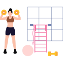 پیش‌نمایش فایل girl-exercising-with-dumbbells-10375572 از پک فعالیت‌های روزمره