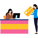 پیش‌نمایش فایل girl-is-paying-by-card-10375570 از پک فعالیت‌های روزمره