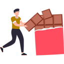 پیش‌نمایش فایل boy-is-eating-bar-of-chocolate-10322206 از پک روز جهانی نوتلا