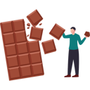 پیش‌نمایش فایل boy-is-holding-chocolate-in-both-hands-10322208 از پک روز جهانی نوتلا