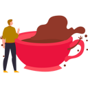 پیش‌نمایش فایل boy-is-looking-at-chocolate-coffee-mug-10322230 از پک روز جهانی نوتلا