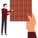 پیش‌نمایش فایل boy-is-looking-at-the-chocolate-bar-10322296 از پک روز جهانی نوتلا