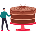 پیش‌نمایش فایل boy-is-looking-at-the-chocolate-cake-10322237 از پک روز جهانی نوتلا