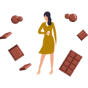 پیش‌نمایش فایل girl-is-standing-near-chocolates-10322228 از پک روز جهانی نوتلا