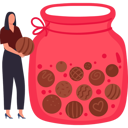 پیش‌نمایش فایل girl-is-taking-out-the-chocolates-from-the-jar-10322231 از پک روز جهانی نوتلا