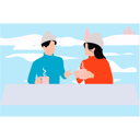 پیش‌نمایش فایل boy-and-girl-are-drinking-tea-10389519 از پک زمستان