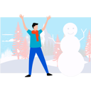 پیش‌نمایش فایل boy-has-made-snowman-10389508 از پک زمستان