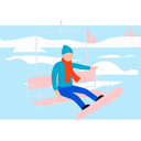 پیش‌نمایش فایل boy-is-enjoying-his-leisure-time-on-bench-10389479 از پک زمستان