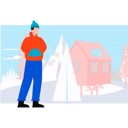 پیش‌نمایش فایل boy-is-enjoying-in-snow-outside-the-house-10389478 از پک زمستان