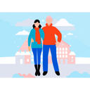 پیش‌نمایش فایل couple-is-enjoying-in-snow-10389516 از پک زمستان