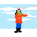 پیش‌نمایش فایل girl-is-playing-in-snow-while-wearing-warm-clothes-10389484 از پک زمستان