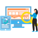 پیش‌نمایش فایل businesswoman-is-analyzing-business-data-10386353 از پک بهینه‌سازی