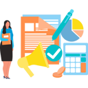 پیش‌نمایش فایل businesswoman-is-doing-online-marketing-10386372 از پک بهینه‌سازی