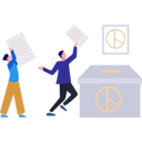 پیش‌نمایش فایل boy-and-the-girl-have-come-to-vote-in-the-election-10404577 از پک انتخابات و روز رأی‌گیری