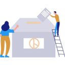 پیش‌نمایش فایل boy-is-putting-his-vote-in-the-box-10404560 از پک انتخابات و روز رأی‌گیری