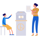 پیش‌نمایش فایل girl-is-inspecting-the-voting-10404565 از پک انتخابات و روز رأی‌گیری