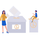پیش‌نمایش فایل girls-are-in-election-voting-10404578 از پک انتخابات و روز رأی‌گیری