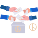 پیش‌نمایش فایل people-are-voting-on-election-day-10404561 از پک انتخابات و روز رأی‌گیری
