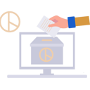 پیش‌نمایش فایل people-are-voting-online-10404573 از پک انتخابات و روز رأی‌گیری