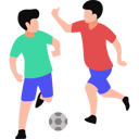 پیش‌نمایش فایل children-playing-football-at-the-park-10419867 از پک جشن دوستانه
