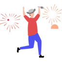 پیش‌نمایش فایل drunk-man-dancing-10419865 از پک جشن دوستانه