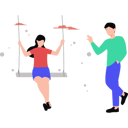 پیش‌نمایش فایل girl-playing-on-swing-10419857 از پک جشن دوستانه