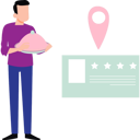 پیش‌نمایش فایل boy-is-giving-food-star-rating-10404653 از پک تحویل غذا