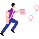 پیش‌نمایش فایل boy-is-running-to-deliver-the-parcel-10404667 از پک تحویل غذا