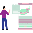 پیش‌نمایش فایل boy-ordering-food-online-10404674 از پک تحویل غذا