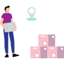 پیش‌نمایش فایل boy-standing-with-parcel-in-his-hand-10404665 از پک تحویل غذا