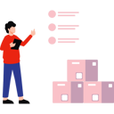 پیش‌نمایش فایل girl-checking-list-of-cartons-for-shipping-10404656 از پک تحویل غذا