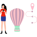 پیش‌نمایش فایل girl-is-tracking-order-parcel-on-mobile-phone-10404675 از پک تحویل غذا