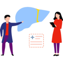 پیش‌نمایش فایل boy-and-girl-are-checking-the-medical-report-of-liver-10441289 از پک پزشک