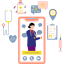 پیش‌نمایش فایل doctor-giving-consultation-online-10441302 از پک پزشک