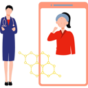 پیش‌نمایش فایل doctor-is-examining-a-patient-online-10441307 از پک پزشک